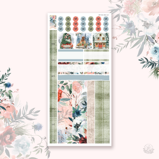 Holiday Magic - Hobonichi weeks sticker kit