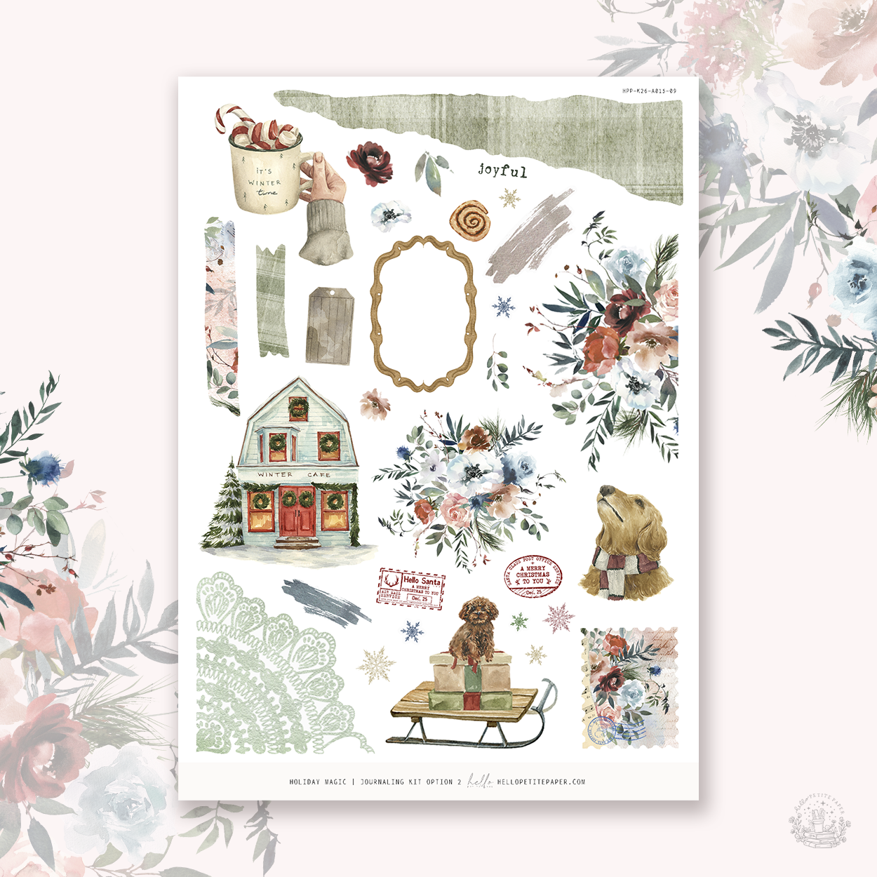 Holiday Magic  - Journaling Sticker Kit