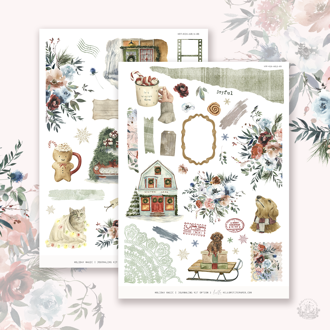 Holiday Magic  - Journaling Sticker Kit
