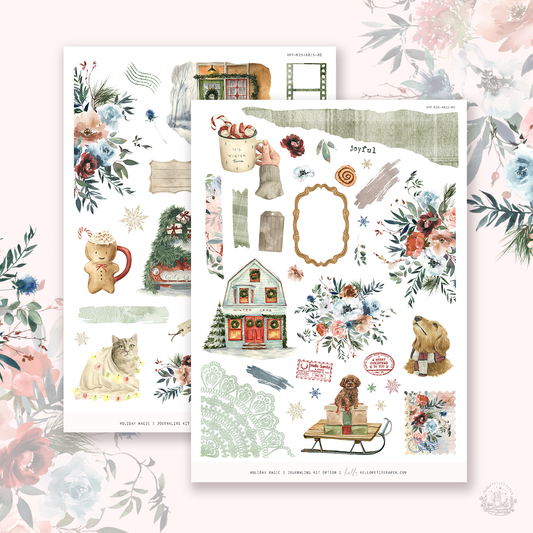 Holiday Magic  - Journaling Sticker Kit