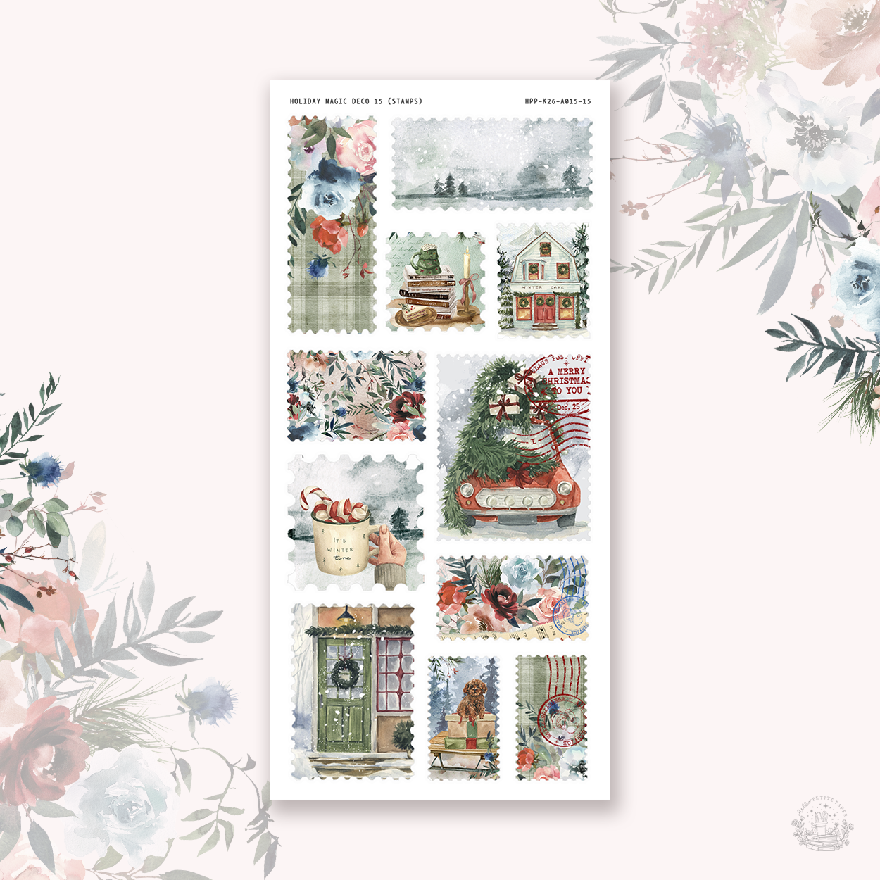 Holiday magic - Stamps stickers