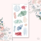 Holiday Magic - Watercolor Swatches stickers
