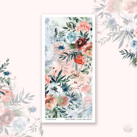 Holiday Magic -  tearable washi sticker sheet