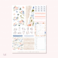 Printable sticker kit - Ice-cream Parlour  (4 sticker sheets)