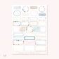 Printable sticker kit - Ice-cream Parlour  (4 sticker sheets)