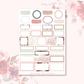 Printable sticker kit - Journey (4 sticker sheets)