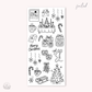 Joyful Season   - Deco stickers 6 (foiled christmas)