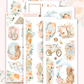 Just peachy - decorative sticker collection (choose from 11 sheets).