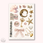 Junk  Journaling deco stickers - To the stars (F26-A007)