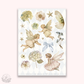 Junk  Journaling deco stickers - Vintage Fairies (F26-A004)