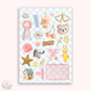 Junk Journaling deco stickers - Trinkets (A021)