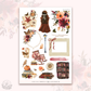 Letters to Fall  - Journaling Sticker Kit.
