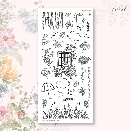 Little treasures - Deco 6 (gold foil)