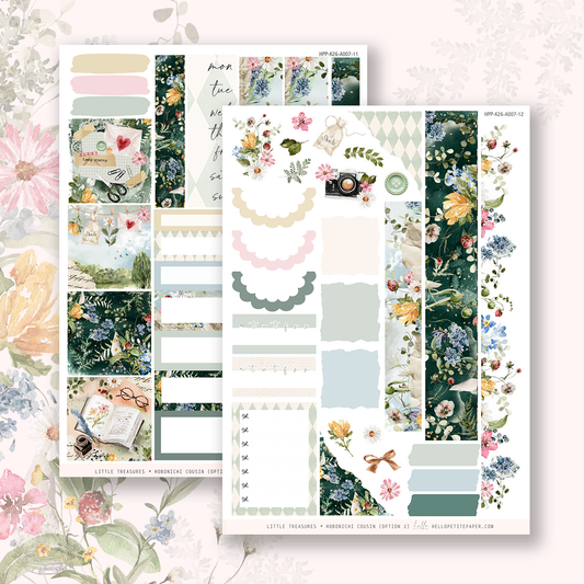 Little treasures-  Hobonichi Cousin Stickers