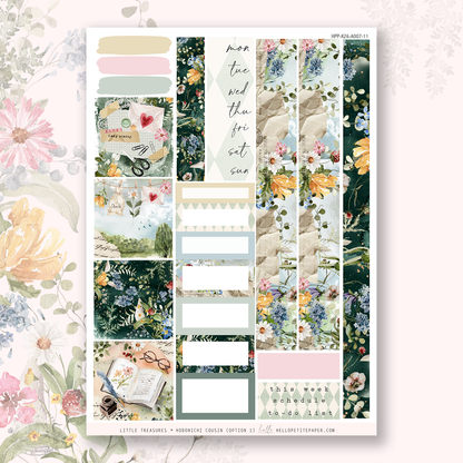Little treasures-  Hobonichi Cousin Stickers