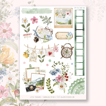 Little treasures - Journaling Stickers