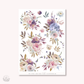 Love Letters - Large Floral Deco Stickers