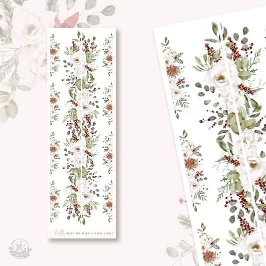 Floral trims | Merry and Bright