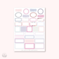 Mulan - FOILED KIT - premium matte paper sticker kit