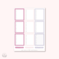 Mulan - FOILED KIT - premium matte paper sticker kit