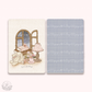 Sticker book (My favorite things) - reusable sticker storage (A018)