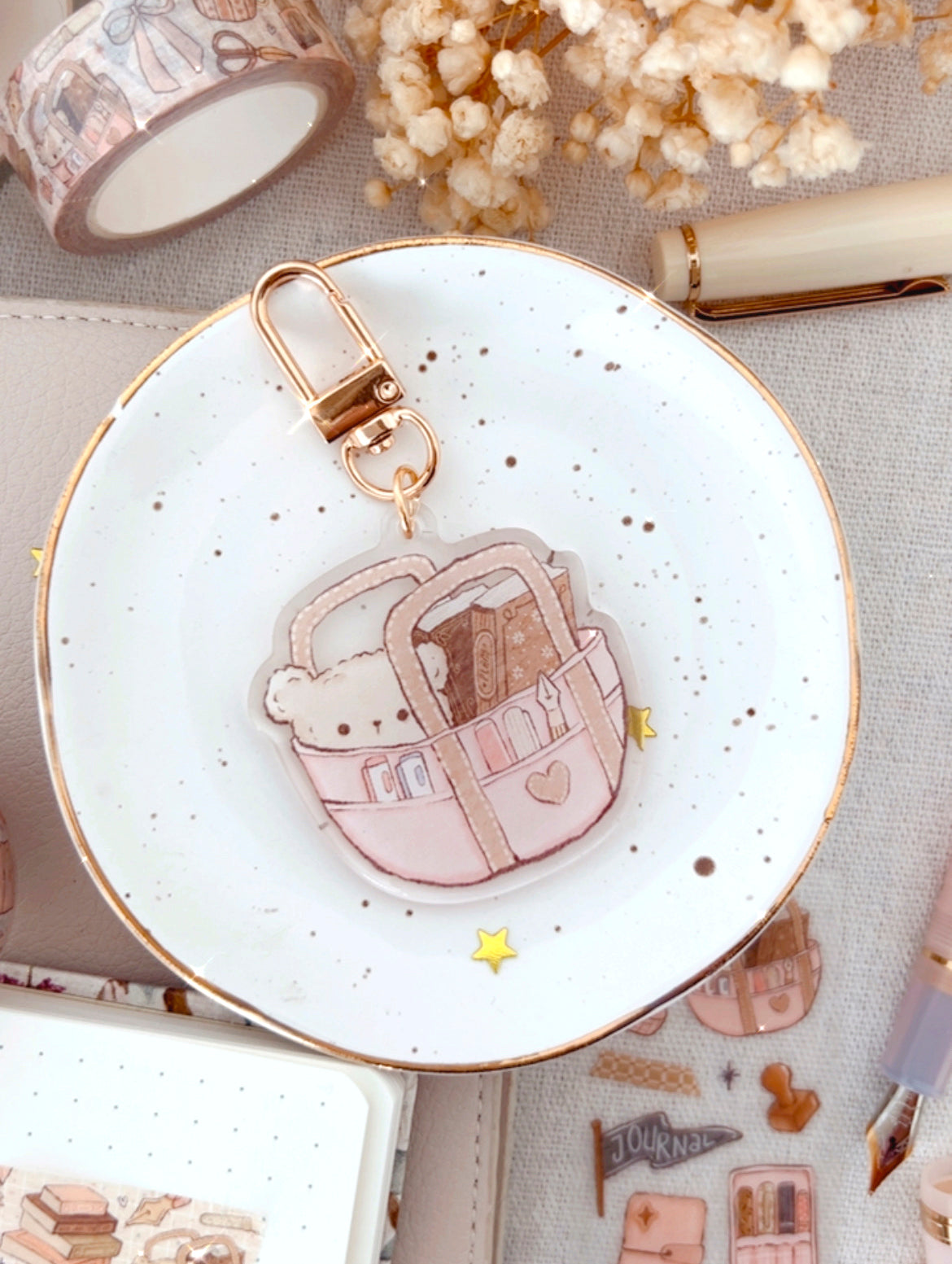 Keychain - My favorite things (Tote bag) (A002)