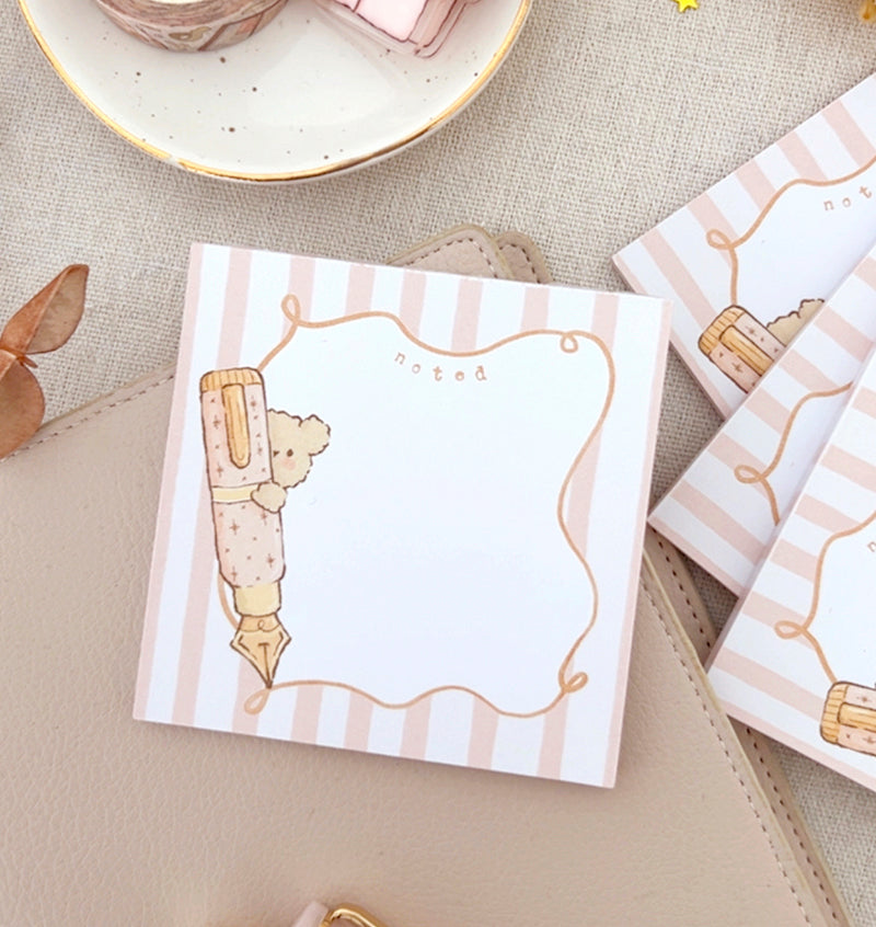 Square Notepad - My favorite things (A012)