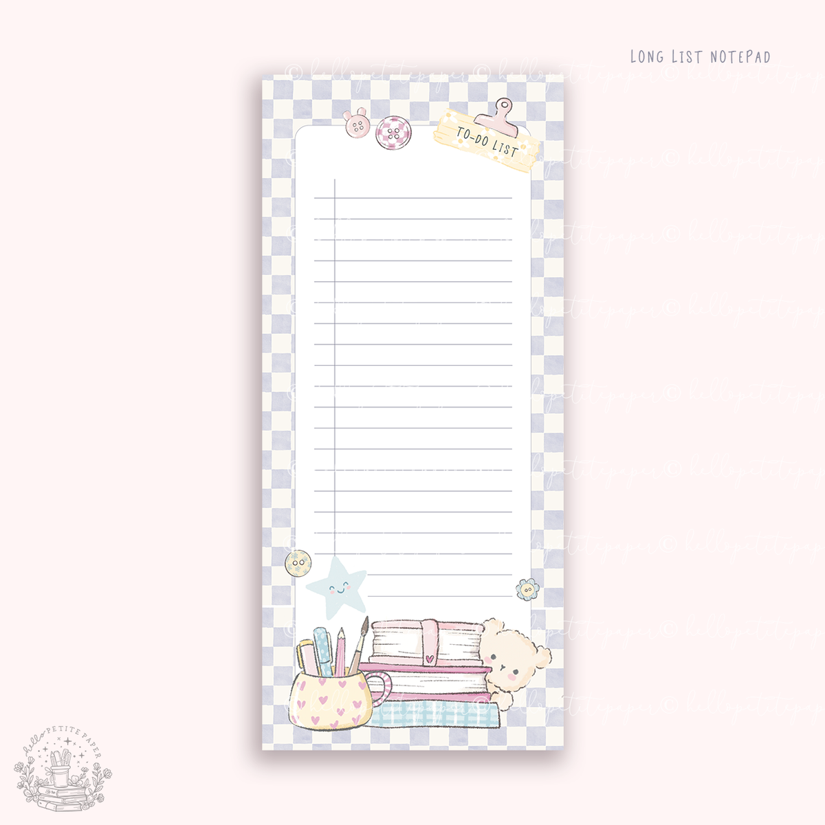 List Notepad - My tiny treasures (A009)