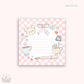 Square Notepad - My tiny treasures (A010)