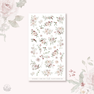 Nutcracker - floral deco, planner stickers