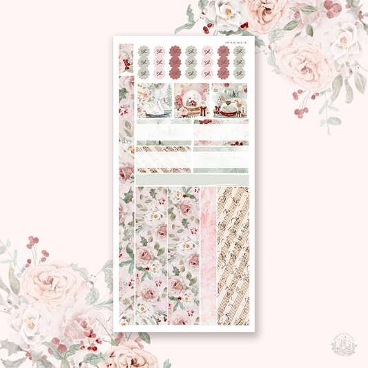Nutcracker - Hobonichi weeks sticker kit.