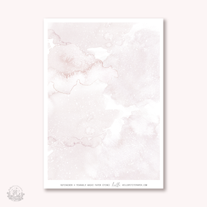 Washi paper - Nutcracker (Pink) | tearable washi sheet (1 sheet)