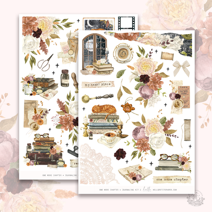 One more chapter  - Journaling Sticker Kit
