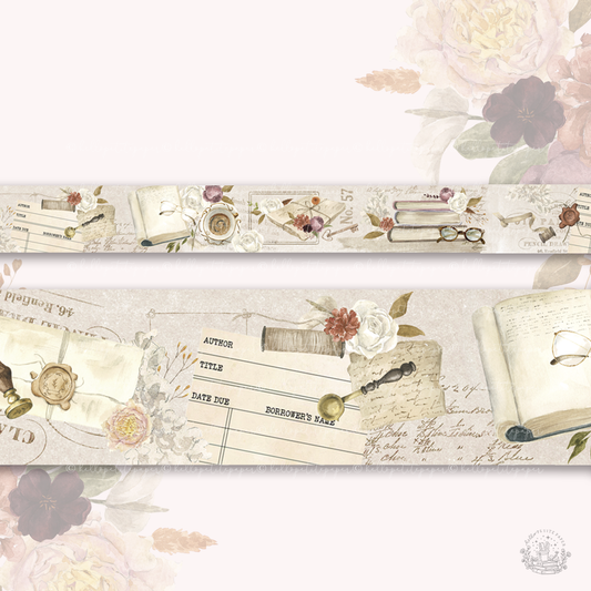 One more chapter washi tape (15mm) - Pattern (10th shop anniversary)