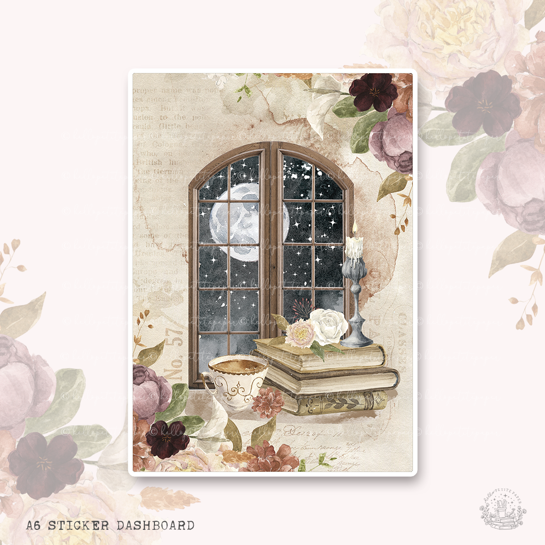 A6 sticker dashboard - One more chapter (WINDOW)