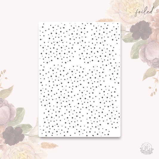 Washi paper - FOILED stars v2 | tearable washi sticker sheet