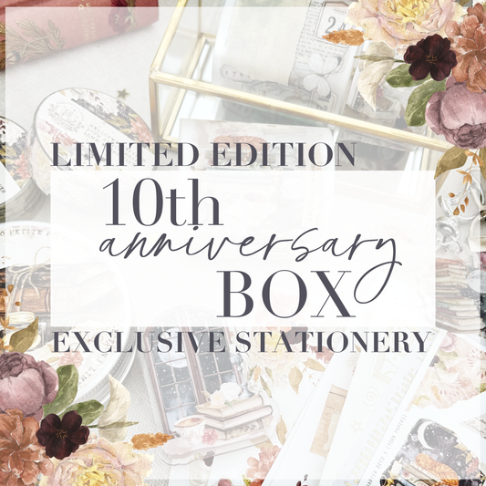 10th anniversary box - limited edtion stationery box