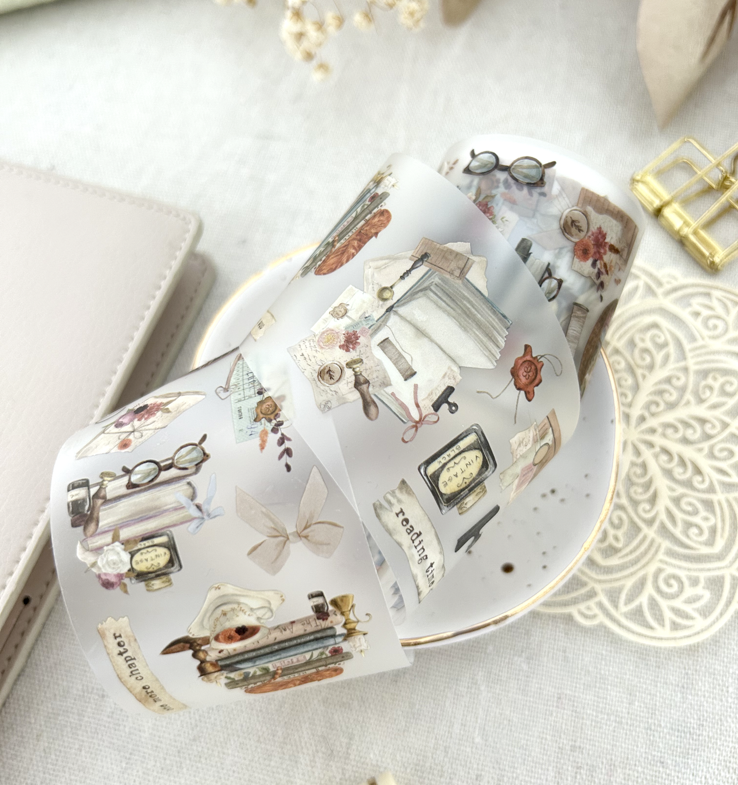 PET WASHI TAPE - One more chapter (10th shop anniversary)