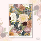 Washi paper - One more Chapter (floral) | tearable washi sticker sheet