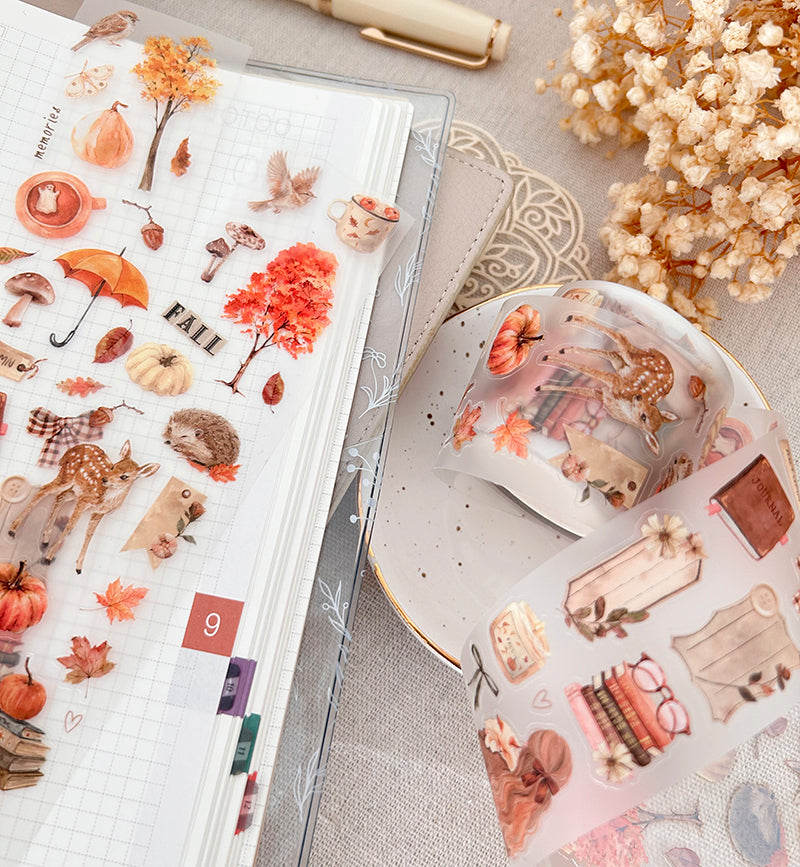 PET WASHI TAPE - Autumnal. [RESTOCK SOON]
