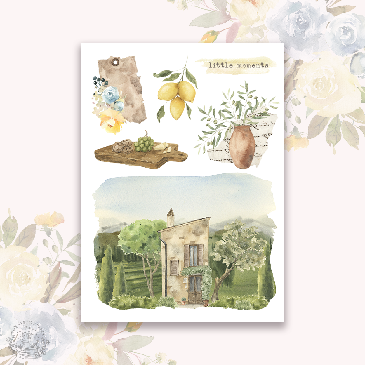 Petite Tuesday - Mini deco sticker collection (us04)