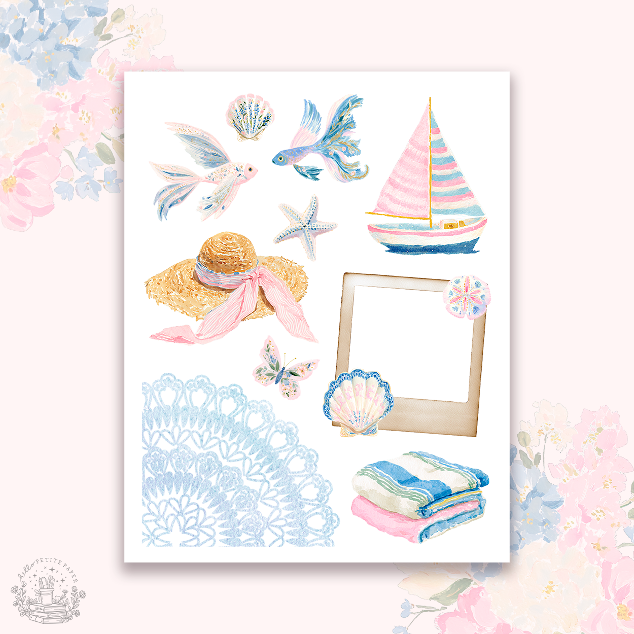 Petite Tuesday - Mini deco sticker collection (us05)