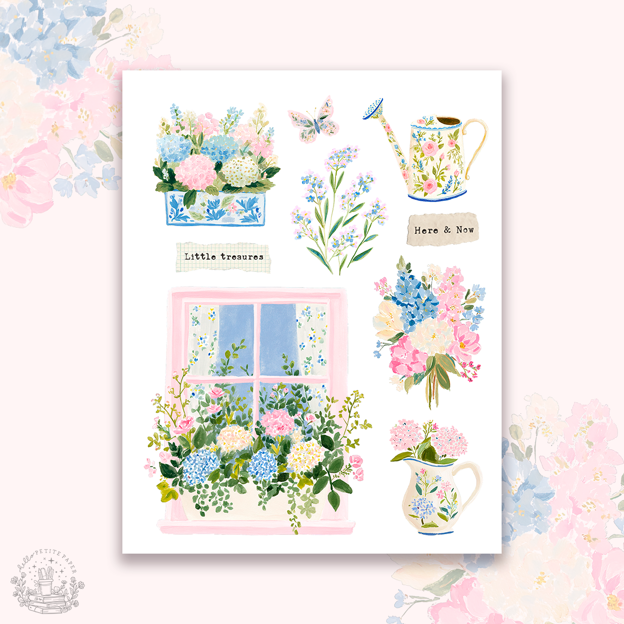 Petite Tuesday - Mini deco sticker collection (us05)