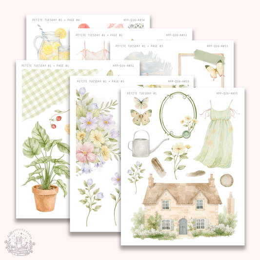 $2 Petite Tuesday - Mini deco sticker collection (US01)