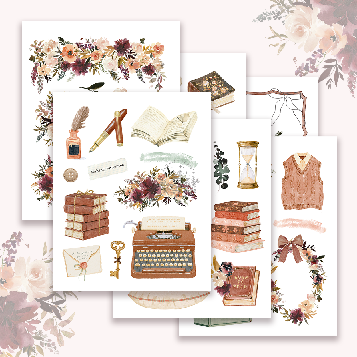 Petite Tuesday - Mini deco sticker collection (us07)