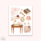 Petite Tuesday - Mini deco sticker collection (us07)