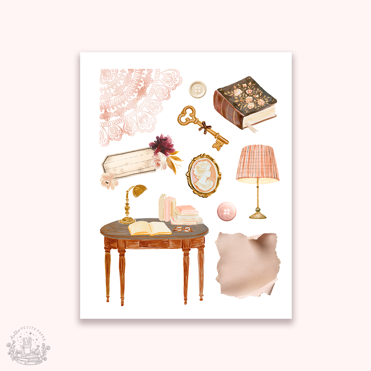 Petite Tuesday - Mini deco sticker collection (us07)