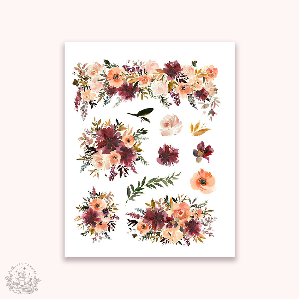 Petite Tuesday - Mini deco sticker collection (us07)