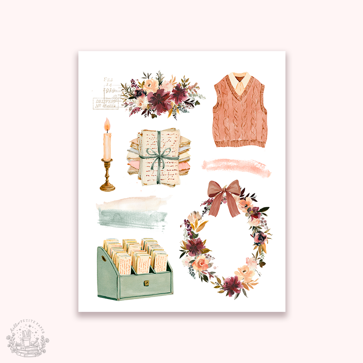 Petite Tuesday - Mini deco sticker collection (us07)
