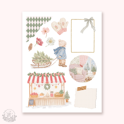 Petite Tuesday - Mini deco sticker collection (Sweet Christmas).